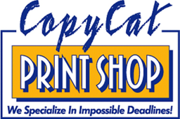 CopyCat Print Shop Old Logo